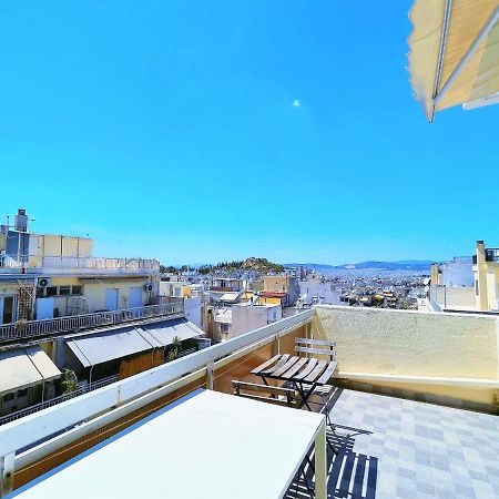 Wsd Luxury Stylish 1Bd Apt With City View Balcony アテネ エクステリア 写真