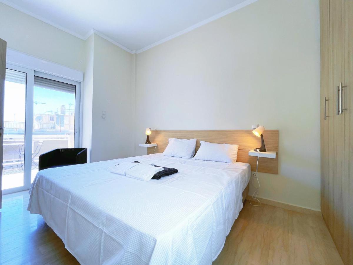 Wsd Luxury Stylish 1Bd Apt With City View Balcony アテネ エクステリア 写真