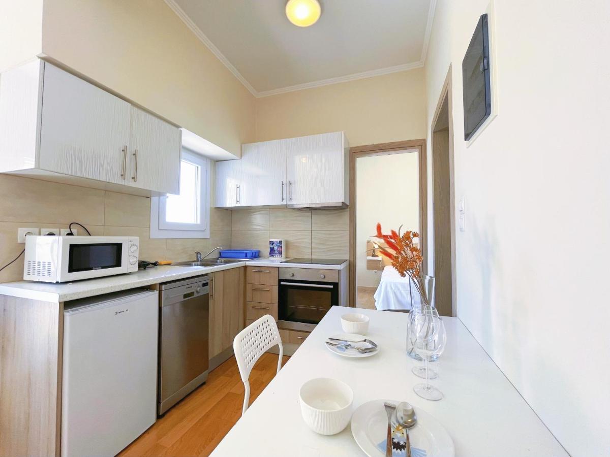 Wsd Luxury Stylish 1Bd Apt With City View Balcony アテネ エクステリア 写真