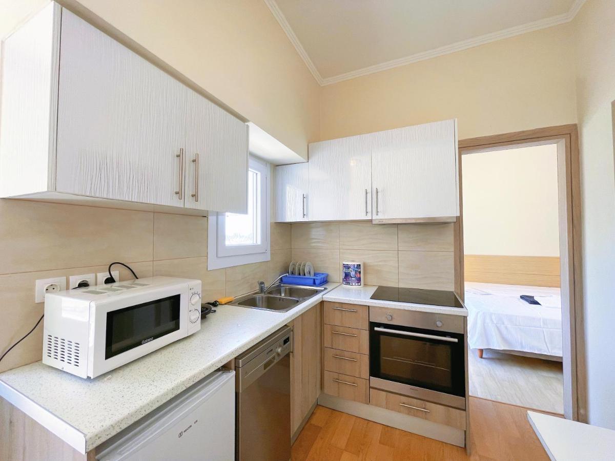 Wsd Luxury Stylish 1Bd Apt With City View Balcony アテネ エクステリア 写真