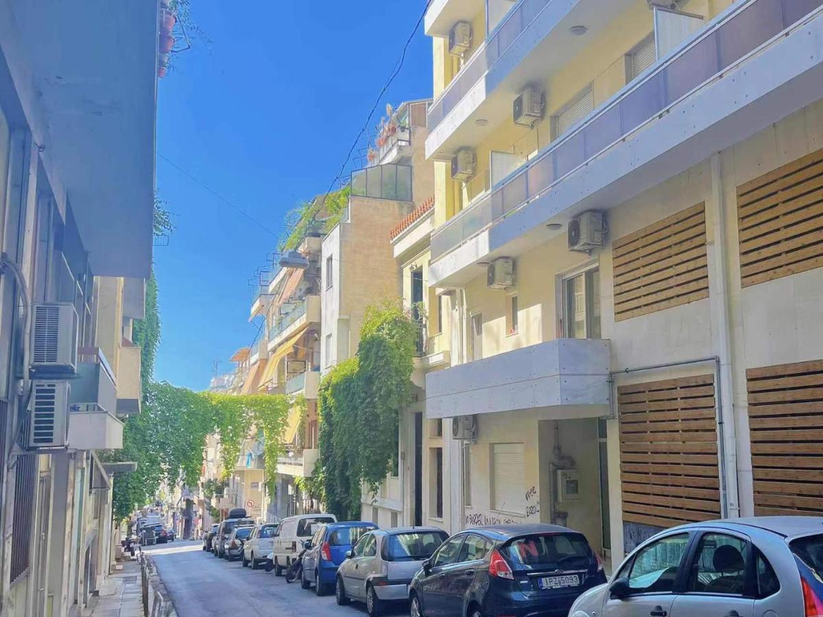 Wsd Luxury Stylish 1Bd Apt With City View Balcony アテネ エクステリア 写真